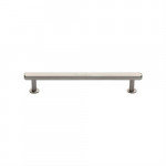 M Marcus Heritage Brass Hexagon Design Cabinet Pull with Rose 128mm Centre to Centre